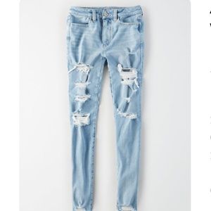 AE 360 NeXt Level super high waisted jegging size 8 worn once! Like new